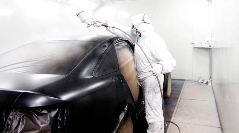 acura certified collision repair painter