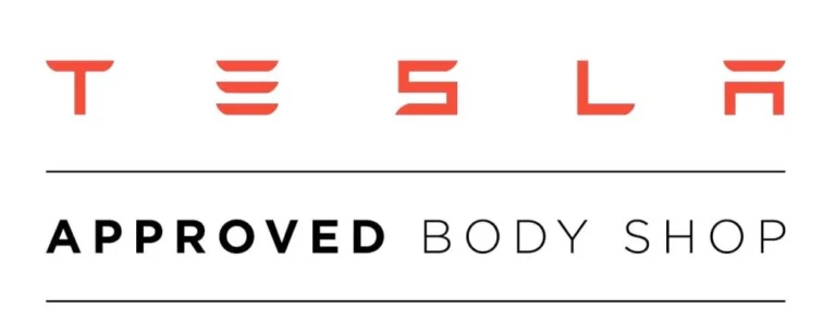 body shop suisun city tesla logo